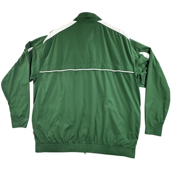 Michigan State Spartans Jacket Men XL Green NCAA Football Nike Storm Fit Zip Y2K - Picture 2 of 16